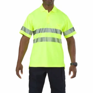 5.11 Tactical High-Visibility Yellow Short Sleeve Polo (B1)